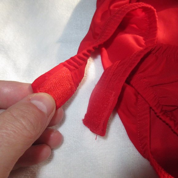 Male Power Red Velcro Side Strap Briefs and White Mesh Bikini Briefs Size M - Picture 6 of 13